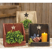 Rustic Pallet Pocket Shelf (3 Count Assortment)