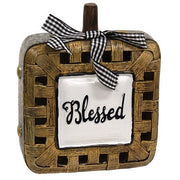 Resin Woven Harvest Basket Sitter  (3 Count Assortment)