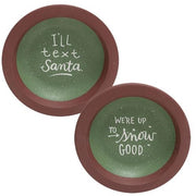 I'll Text Santa Dish Cup  (2 Count Assortment)