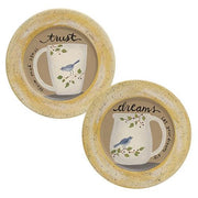 Bluebird Mug Plate  (2 Count Assortment)