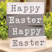 Happy Easter Duo Mini Block  (4 Count Assortment)