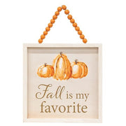 Happy Fall Y'all Beaded Sign  (2 Count Assortment)