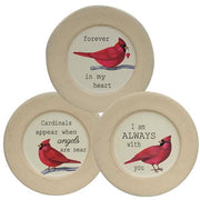 Cardinal Plate  (3 Count Assortment)