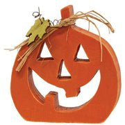 Cutout Jack O Lantern Chunky Sitters (Set of 3)
