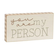 Life Is Better With Friends Block  (2 Count Assortment)