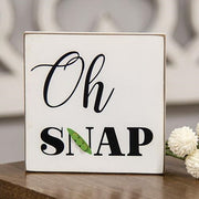 Oh Snap Square Block