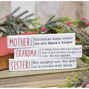 Sister Grandma Mother Mini Stick  (3 Count Assortment)