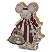 Waiting For Santa Chunky Mouse  (2 Count Assortment)