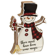 Must Have Been Some Magic Chunky Snowman  (2 Count Assortment)