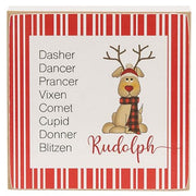 Snowy Friends Square Block  (3 Count Assortment)