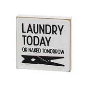 Laundry Today Block  (2 Count Assortment)