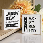 Laundry Today Block  (2 Count Assortment)