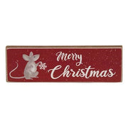 Silent Night Mouse Skinny Block  (3 Count Assortment)