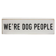 We're Dog People Thin Mini Block  (3 Count Assortment)