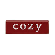 Cozy - Mistletoe or Hot Cocoa Thin Mini Block  (3 Count Assortment)