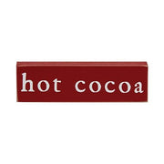 Cozy - Mistletoe or Hot Cocoa Thin Mini Block  (3 Count Assortment)