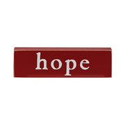 Faith - Hope or Joyous Thin Mini Block  (3 Count Assortment)