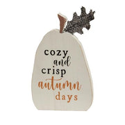Rustic Fall Words Pumpkin Blocks (Set of 3)