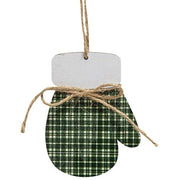 Country Plaid Christmas Ornament  (3 Count Assortment)