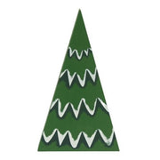 Chunky Snowy Christmas Trees (Set of 2)