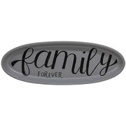 Family Forever Oval Tray