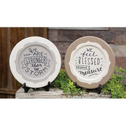 Stronger Than the Storm Plate  (2 Count Assortment)