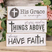 Things Above Block  (3 Count Assortment)