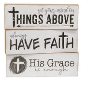 Things Above Block  (3 Count Assortment)