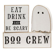 Boo Crew Blocks (Set of 3)