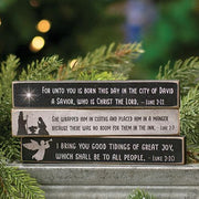 Nativity Verse Mini Stick  (3 Count Assortment)