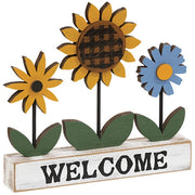 Welcome Triple Flower Sitter