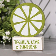 Lime on "Tequila - Lime & Sunshine" Sitter