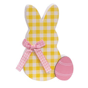 For Peeps Sake Box Sign & Chunky Bunny Sitter (Set of 2)