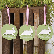 Hoppy Easter Bunny Blessings Ornament  (3 Count Assortment)