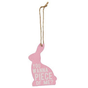 Bunny Words Wooden Ornaments (Set of 3)