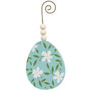 Beaded Deco Easter Egg Ornament  (4 Count Assortment)