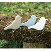 Distressed Chunky Wooden Spring Bird  (3 Count Assortment)