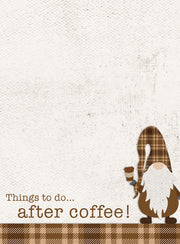 Things To Do...After Coffee! Mini Notepad