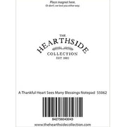 A Thankful Heart Sees Many Blessings Notepad