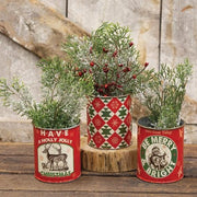 Be Merry & Bright Metal Can