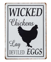 Wicked Chickens Plaque