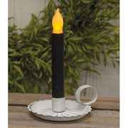 Starburst Taper Candle Pan - White