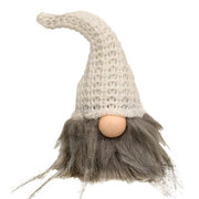 Sm Plush Santa Gnome with Cream Hat