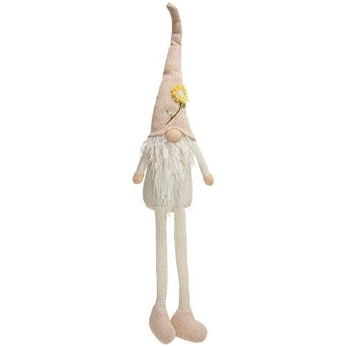 Spring Floral Gnome with Dangle Legs