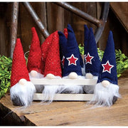 Americana Gnome Plush Ornament  (2 Count Assortment)