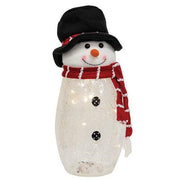 Light Up Top Hat Snowman