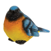 Mini Resin Multicolored Bird  (3 Count Assortment)