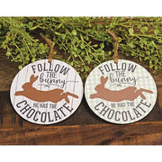 Follow the Bunny Ornament  (2 Count Assortment)