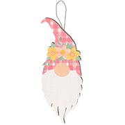 Spring Flower Chunky Gnome Ornament  (3 Count Assortment)