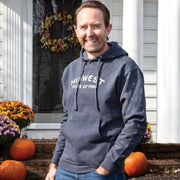 Midwest State of Mind Sweatshirt - Classic Heather Navy - XXL